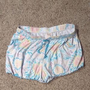 Colorful Tie-Dye Shorts